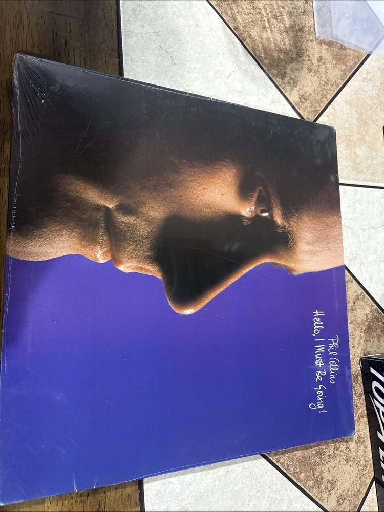 Phil Collins Hello, I Must Be Going Vinyl Record Original LP Sealed/mint