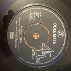 Simon Park Orchestra – Eye Level 7″ Single 1972 Columbia TV Theme 45 RPM