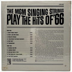 New / Sealed The MGM SINGING STRINGS ‎“The Hits Of 1966″ LP 1967 MGM SE-4357