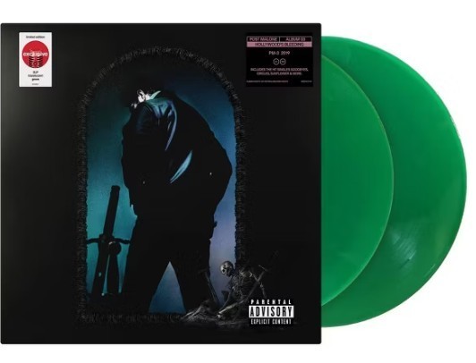 Post Malone – Hollywood’s Bleeding (Target Exclusive, Green 2 Vinyl LP) – USED!