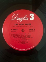THE LAST POETS SELF-TITLED EX LP ORIG. 1970 DOUGLAS 3 MORE LPS FREE SHIP