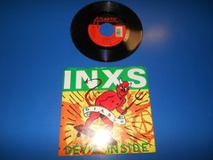 80’s 45 RPM Record INXS The Devil Inside With Original Picture Sleeve