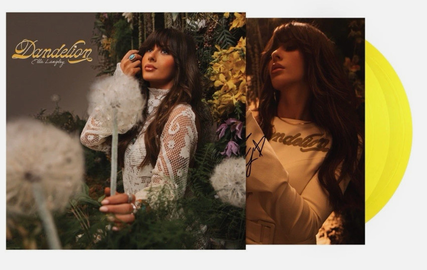 Ella Langley Signed Dandelion Honey Bee Yellow Autographed Vinyl Presale