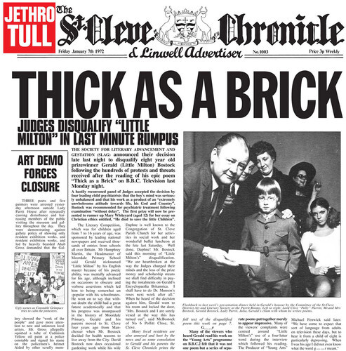 Jethro Tull – Thick As a Brick [New Vinyl LP] 180 Gram