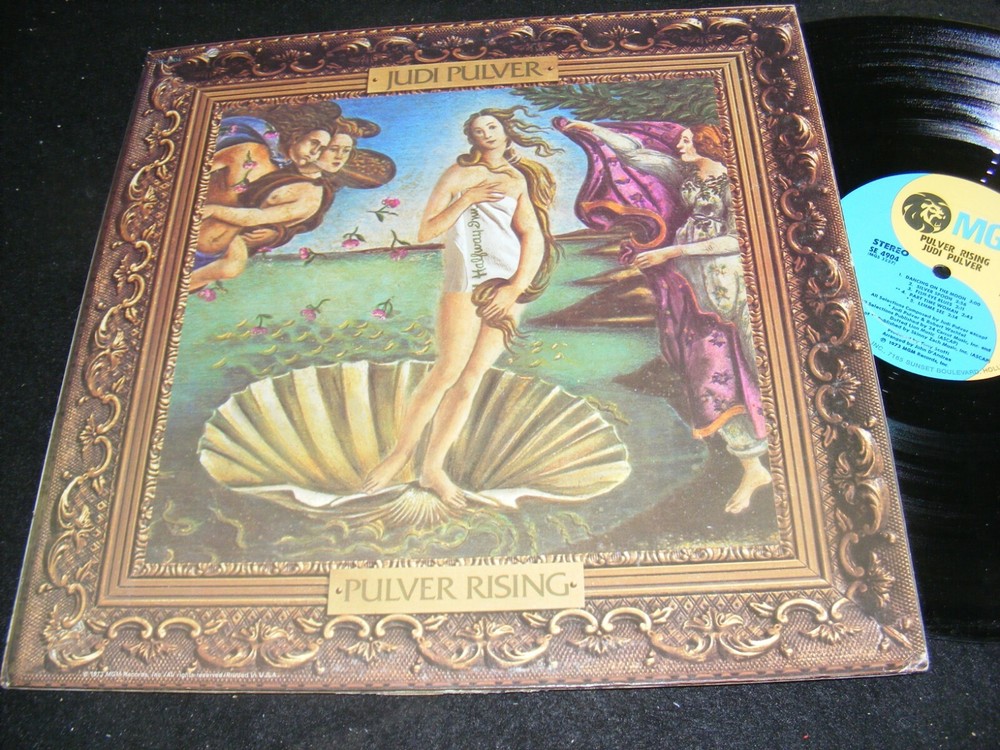 JUDI PULVER Scarce Pop Rock SINGER SONGWRITER Rarity Pulver Rising LP MGM 1973