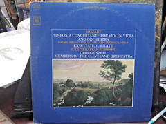 MOZART Sinfonia Concertante & Exsultate, Jubilate – Szell, J. Raskin – NM LP