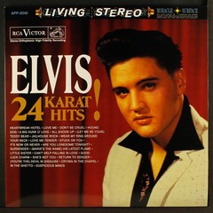 ELVIS PRESLEY: 24 karat hits! ANALOGUE PRODUCTIONS 12″ 3x LP 45 RPM