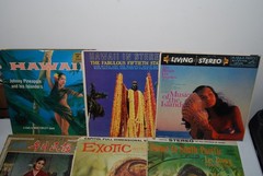 Vintage Exotica World Music 7 Vinyl Record Lot Ravi Shankar Korean Hawaii VG+
