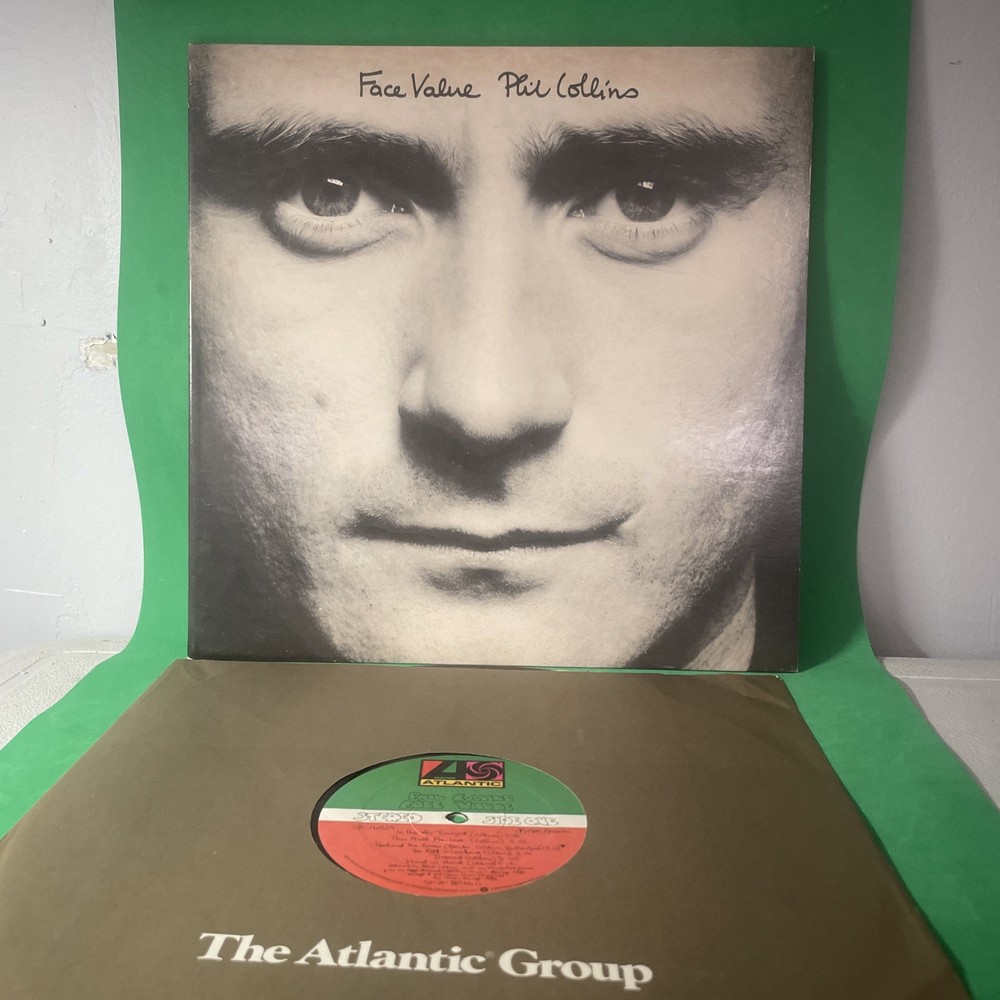 Phil Collins Face Value 1981 LP Atlantic SD16029 Vinyl NM Beauty