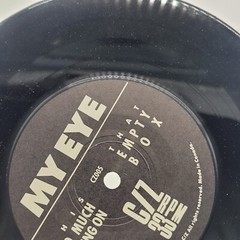 MY EYE PS EMPTY BOX SO MUCH GOING ON ROCK GRUNGE 7″