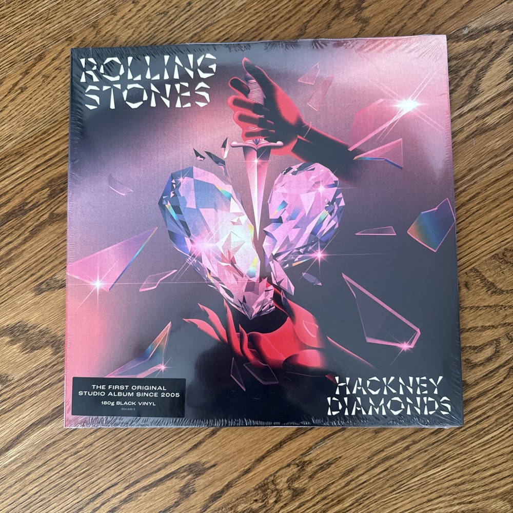 Rolling Stones Hackney Diamonds PROMO Vinyl [Black] 2023 Made In Czech Republic