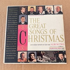 Columbia Goodyear The Great Songs Of Christmas Album 2 LP Mono Holiday V/A VG+