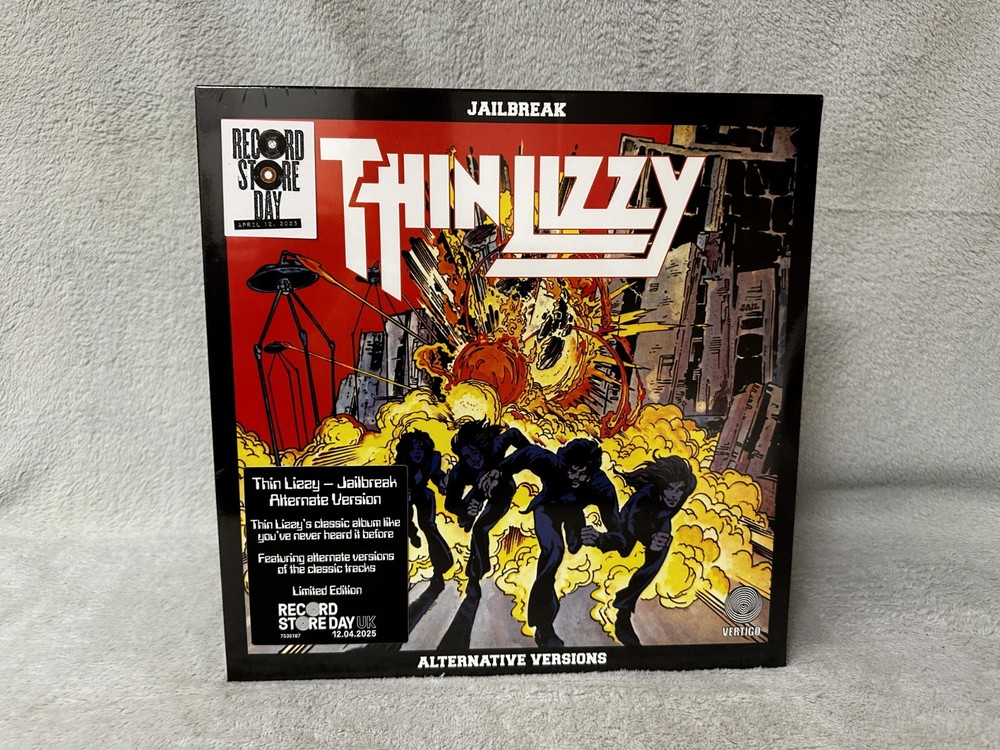 Jailbreak Alternative Versions • Thin Lizzy • NEW/SEALED Vinyl LP Record