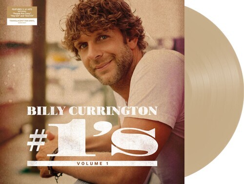 PRE-ORDER Billy Currington – #1’s – Volume 1 [New Vinyl LP] Clear Vinyl, Ltd Ed,