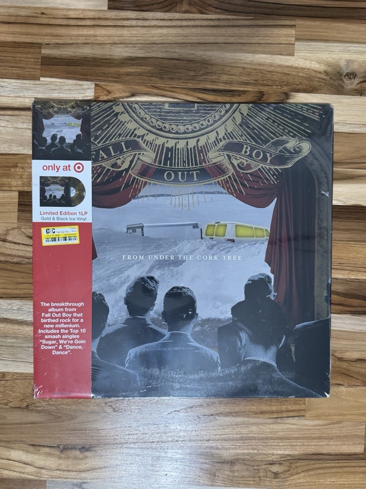 New Fall Out Boy – From under the Cork Tree, Vinyl Record, LP, Gold/Black Sealed