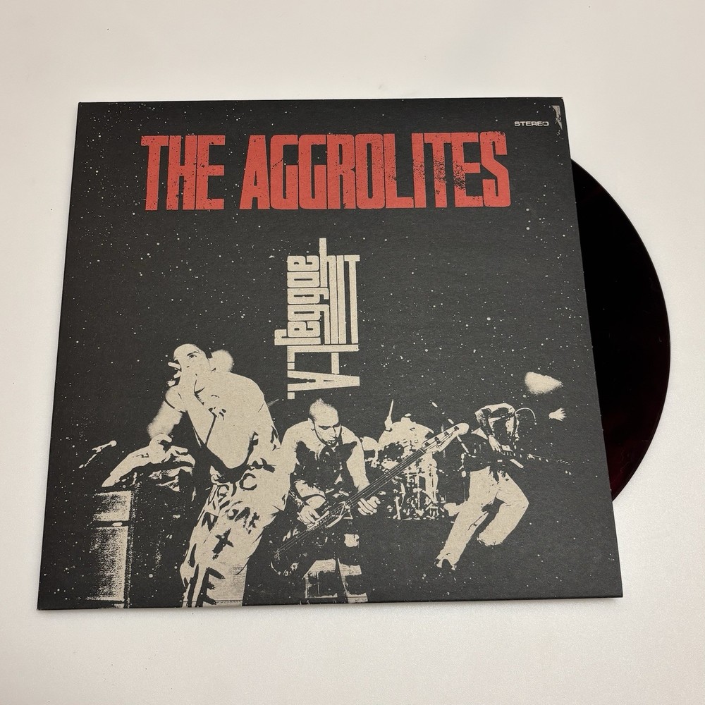 The Aggrolites Reggae Hit L.A. Vinyl Red & Black Galaxy Pirates Press Records