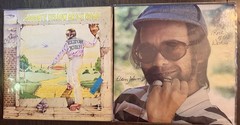 Elton John 2-LP Lot Goodbye Yellow Brick Road VG / Rock of the Westies VG+ Vinyl