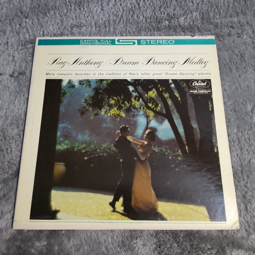 Vintage Ray Anthony Dream Dancing Medley Vinyl LP Capitol Records Jazz 1960s EX