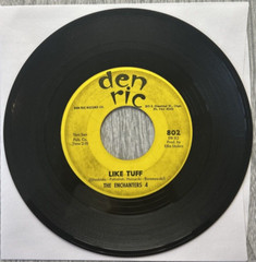 THE ENCHANTERS 4 „I Don’t Know / Like Tuff“ 1964 7″ 45rpm Single Den Ric ‎– 80