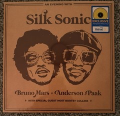 An Evening With Silk Sonic by Bruno Mars/Anderson Paak – Yellow Vinyl – Sealed
