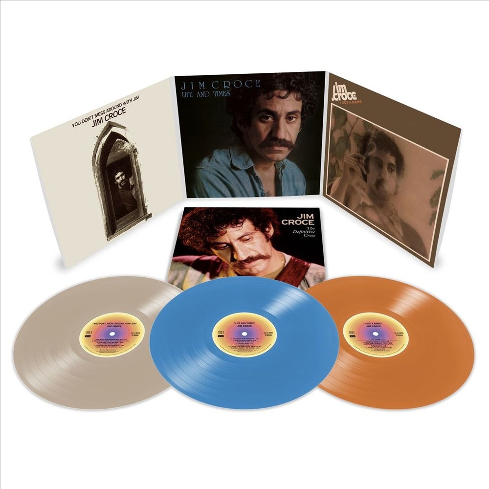 JIM CROCE DEFINITIVE CROCE [BONE/SKY BLUE/TANGERINE 3 LP] NEW LP