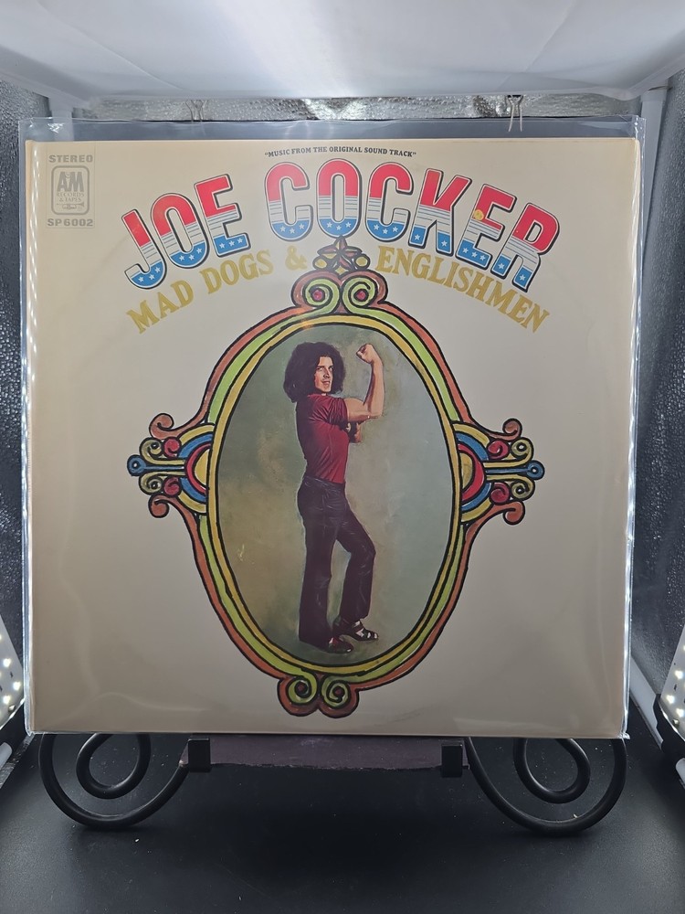 JOE COCKER MAD DOGS & ENGLISHMEN Original 1970 A&M 2LP Pitman Press EX/EX