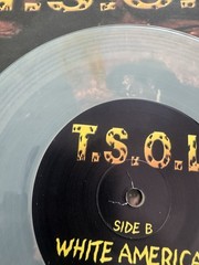 T.S.O.L. “anticop” 7” Single, 2001 Nitro Vintage Rock N Roll Punk J Dilla Vtg