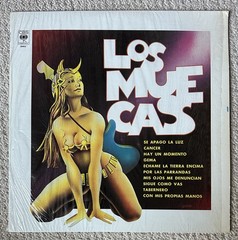 Los Muecas Self Titled (Por Las Parrandas) LP Vinyl 1980 CBS DBL-20403 Shrink EX