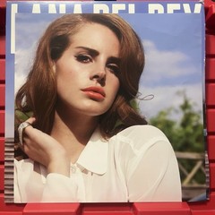 Lana Del Rey Born To Die Red Vinyl LP 12″ Pre Owned 2012 Damaged Sleeve Corner