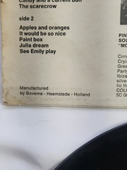 VTG Pink Floyd “ The Best of Pink Floyd“ LP, Vinyl, 33 Rpm, 12″, EMI, Holland
