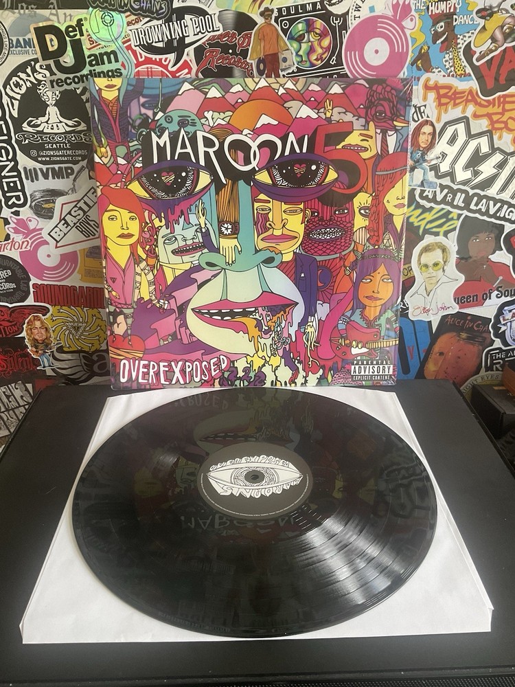 MAROON 5 Overexposed VG++ VINYL