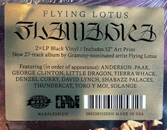 FLYING LOTUS Flamagra 2LP on BLACK VINYL New SEALED with ART PRINT