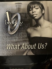 2002 Brandy What About Us Promo Vinyl Single