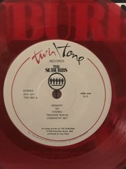 The Suburbs Self-Titled Debut EP 1978 Twin Tone Red Vinyl Disc Scarce & Rare Ex