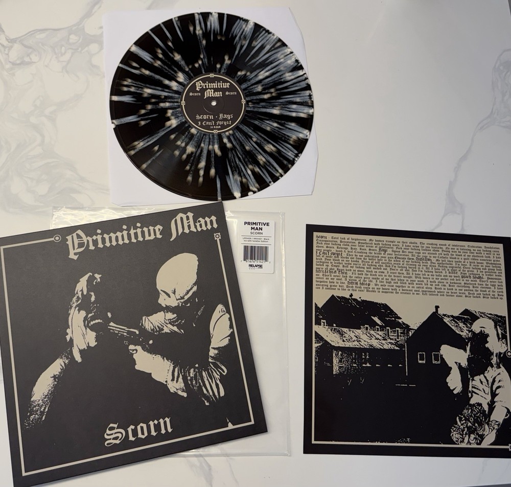 Primitive Man – SCORN LP (NEW) Limited Edition of 500 MINT Condition