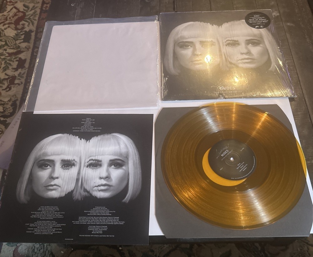 Lucius – NUDES – „Light Nude“ Color Vinyl LP – EX LOOKS NEW, FREE 🚢 SHIPPING