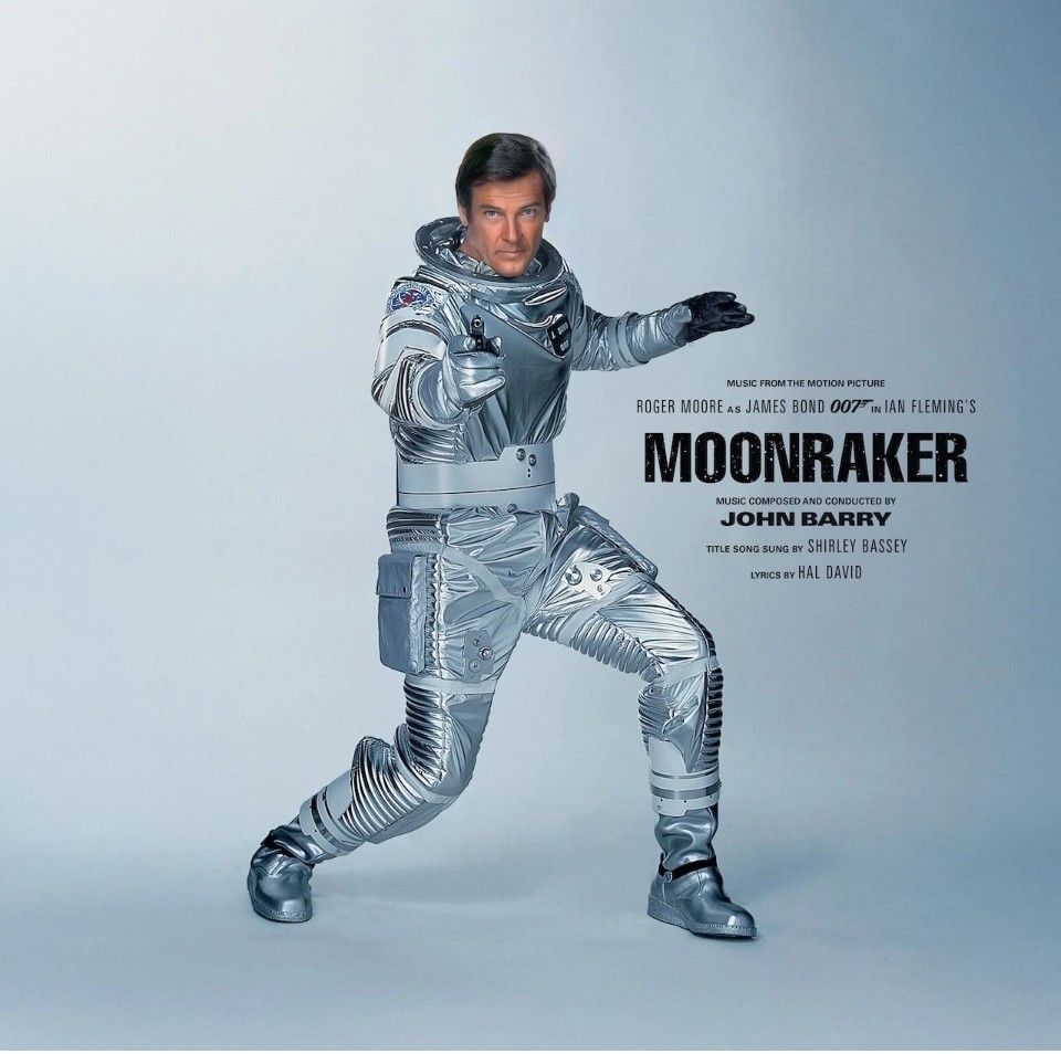 Moonraker James Bond Double Vinyl Soundtrack Rare La-La Land Records John Barry
