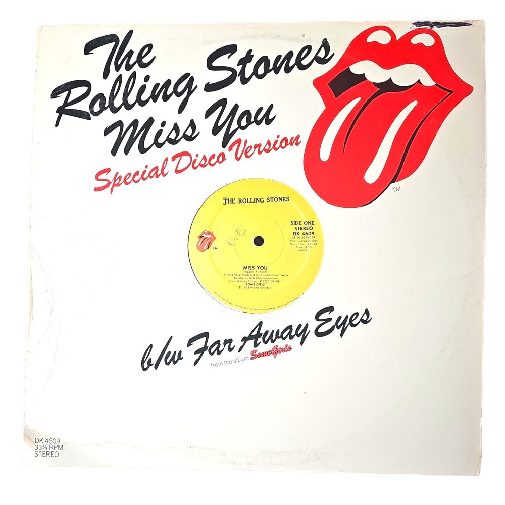 The Rolling Stones Miss You Special Disco Version 12″ DK 4609