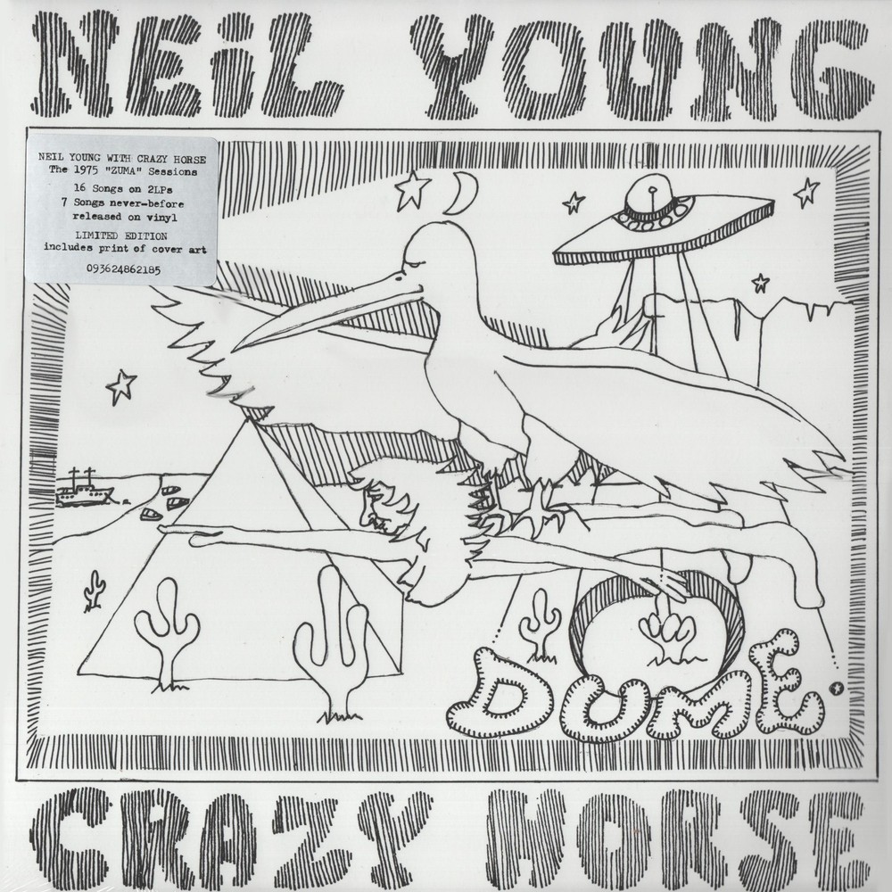 Neil Young With Crazy Horse – Dume Includes Print Reprise Records Sealed 2xLP