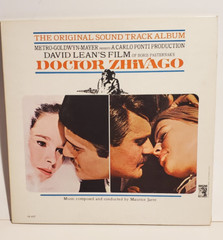 DOCTOR ZHIVAGO MOVIE ORIG FILM SCORE SOUNDTRACK VINYL RECORD ALBUM OMAR SHARIF