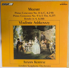 ASHKENAZY Mozart Piano Concertos 8,9 Ronda in A LONDON CS 6501 NM