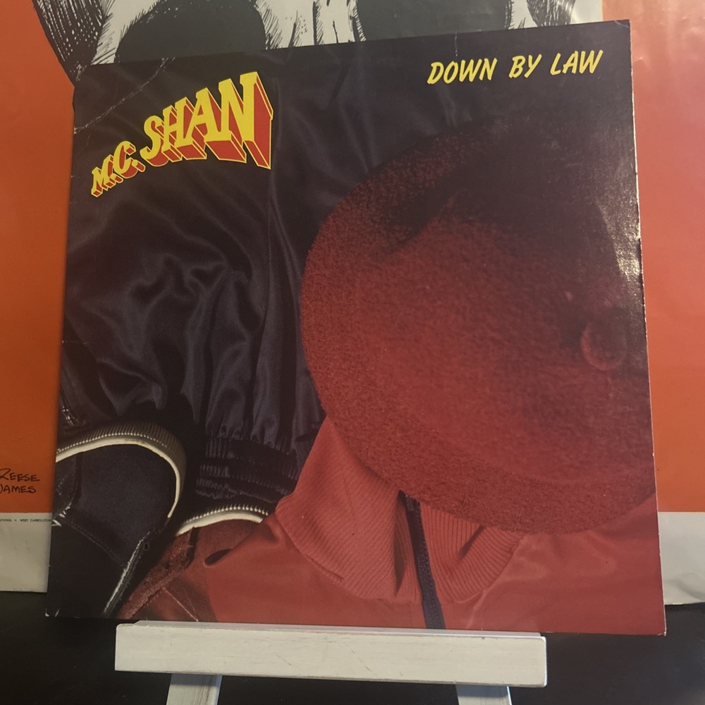 M.C. Shan Down By Law 1987 Cold Chillin Records Rap Hip Hop Vinyl LP