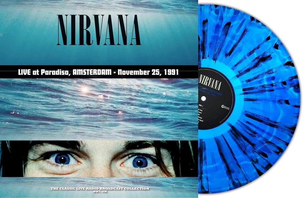 Nirvana – Live At Paradiso, Amsterdam – November 25, 1991 LP 12″ Lagoon Vinyl