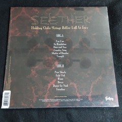 Seether~Holding Onto Strings Better Left To Fray~Tiger’s Eye Vinyl LP ~ Best Buy