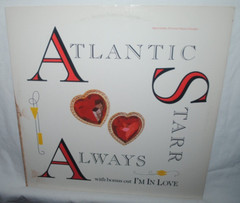 Atlantic Starr ALWAYS / I’M IN LOVE, 12″ single record, EX, Warner Bros. 0-20660
