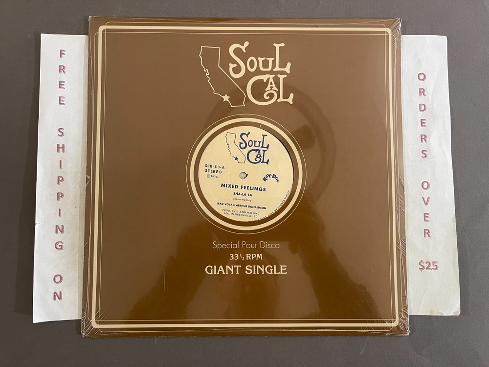SEALED MIXED FEELINGS SHA-LA-LA 2008 REISSUE 12″ SINGLE