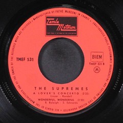 SUPREMES: love is like an itching in my heart TAMLA MOTOWN 7″ EP 45 RPM France
