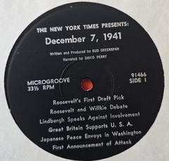 December 7, 1941 Gatefold LP