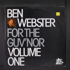 BEN WEBSTER: for the guv’nor vol. 1 YES TO JAZZ 12″ LP 33 RPM Portugal