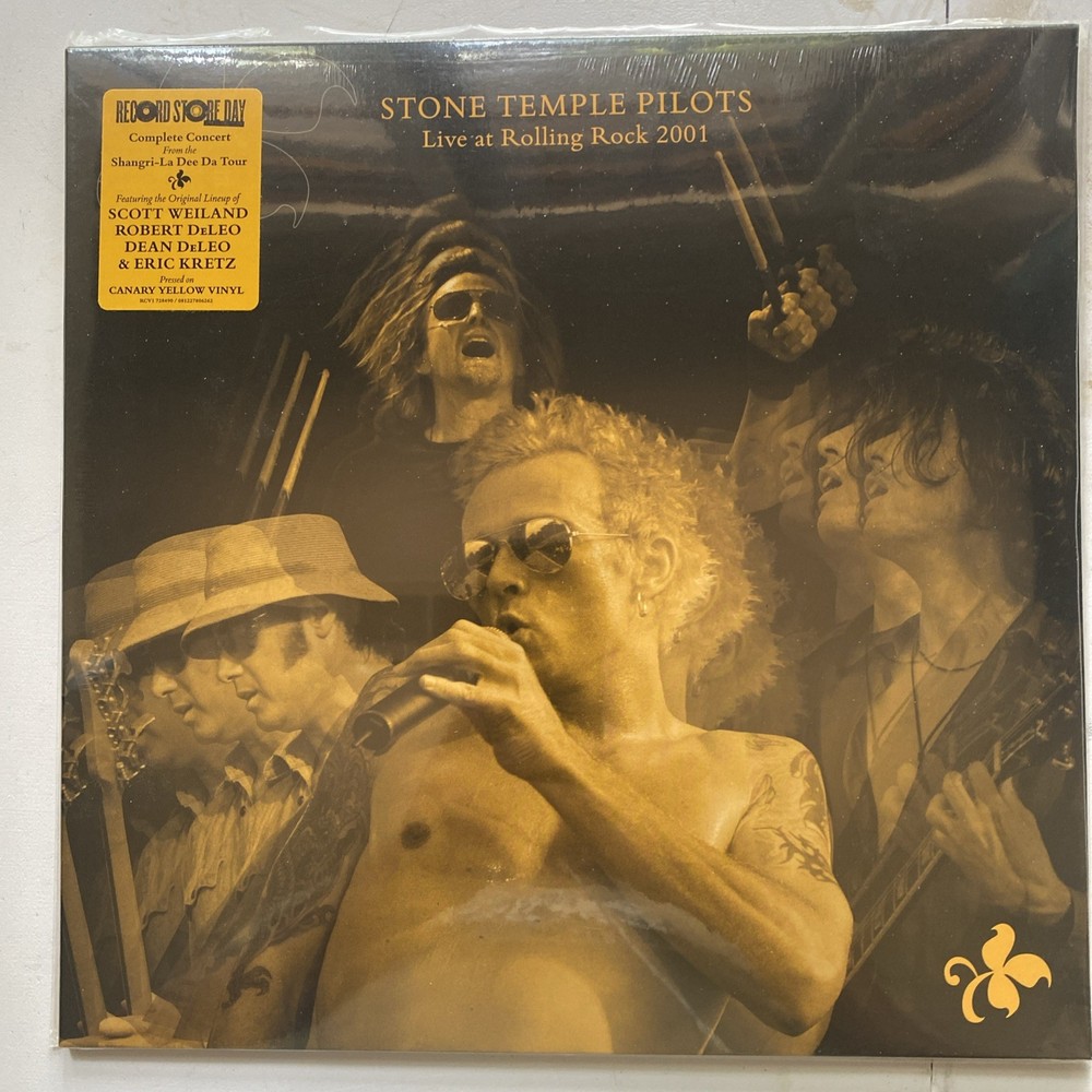 Stone Temple Pilots – Live At Rolling Rock 2001 Vinyl 2LP RSD – Yellow – NEW